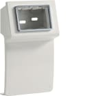 HAGER BOCCHIOTTI - Scatola porta apparecchi Pepita 3 moduli linea TBA-Art bianco SBA 3 AP W