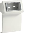 HAGER BOCCHIOTTI - Scatola porta apparecchi Pepita 4 moduli linea TBA-Art bianco SBA 4 AP W