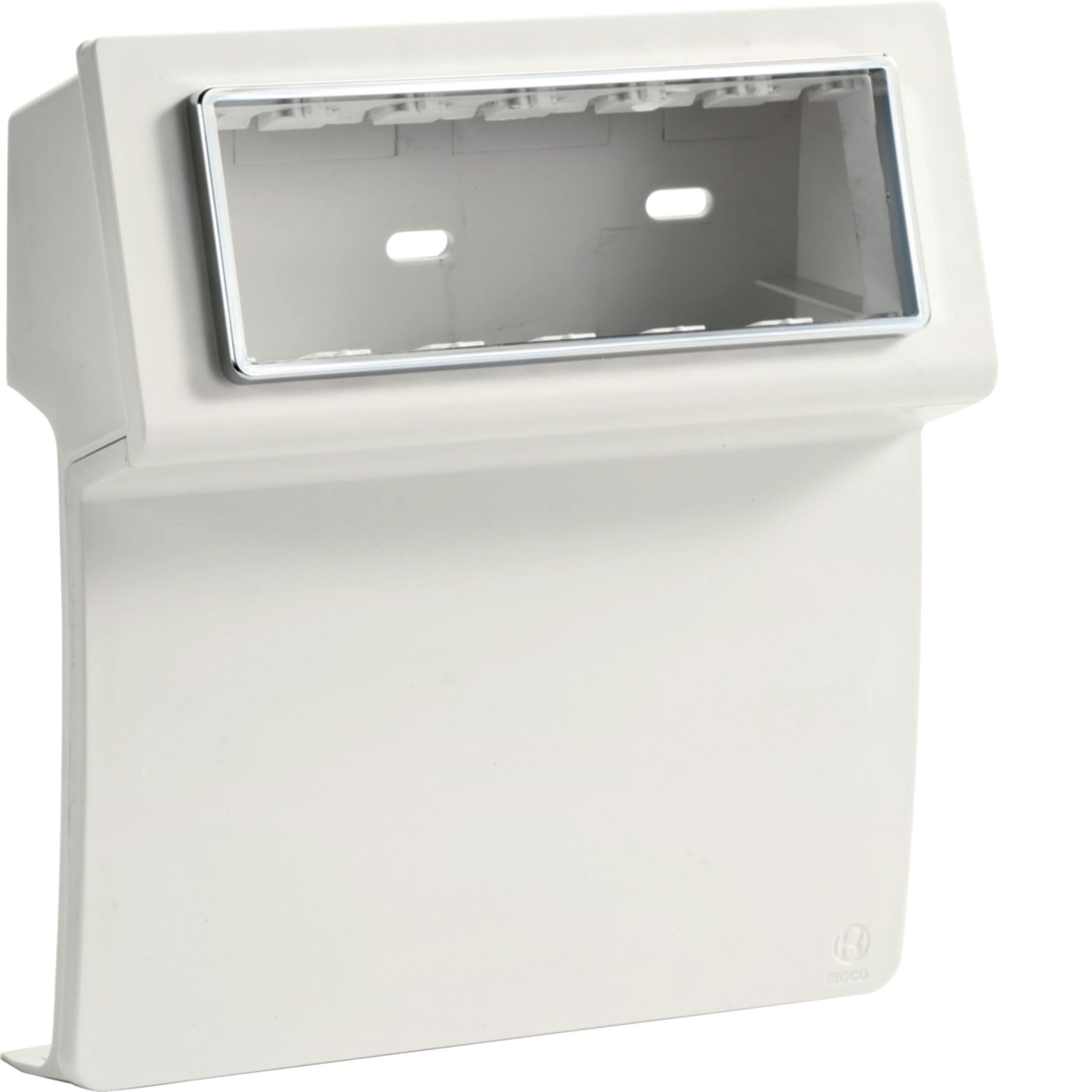 HAGER BOCCHIOTTI - Scatola porta apparecchi Pepita 6 moduli linea TBA-Art bianco SBA 6 AP W