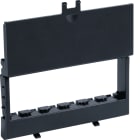 HAGER BOCCHIOTTI - Telaio autoportante 6 moduli Pepita per linea NEST nero ardesia TELAIO 6 AP NEST