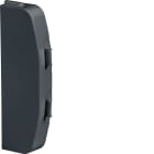 HAGER BOCCHIOTTI - TPT SCN AP A Tappo terminale per canale cornice TCN NERO ARDESIA