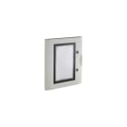 HAGER BOCCHIOTTI - PORTA CIECA VTR 02 Portella con oblò - ricambio per quadri Pedro GRIGIO