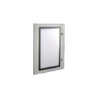 HAGER BOCCHIOTTI - PORTA CIECA VTR 04 Portella con oblò - ricambio per quadri Pedro GRIGIO