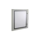 HAGER BOCCHIOTTI - PORTA CIECA VTR 05 Portella con oblò - ricambio per quadri Pedro GRIGIO