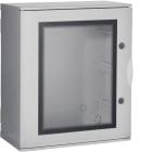 HAGER BOCCHIOTTI - Quadro in vetroresina oblò 500x430x210mm IP66 54M grigio Pedro VTR 03 OBLO'