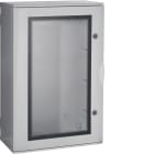 HAGER BOCCHIOTTI - Quadro in vetroresina oblò 650x430x210mm IP66 72M grigio Pedro VTR 04 OBLO'