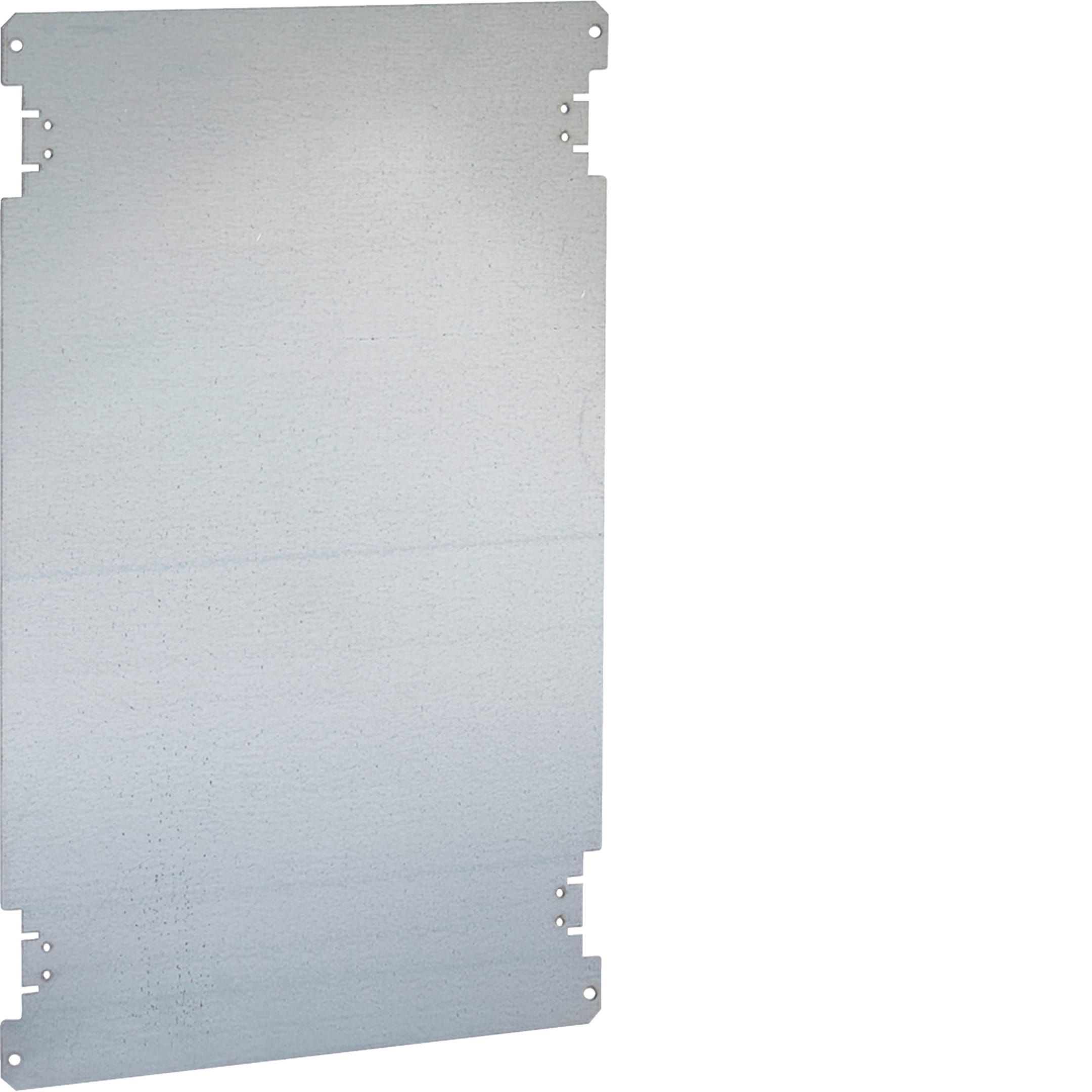 HAGER BOCCHIOTTI - PF VTR 04 Piastra di fondo in ACCIAIO per quadri Pedro dimensione 4