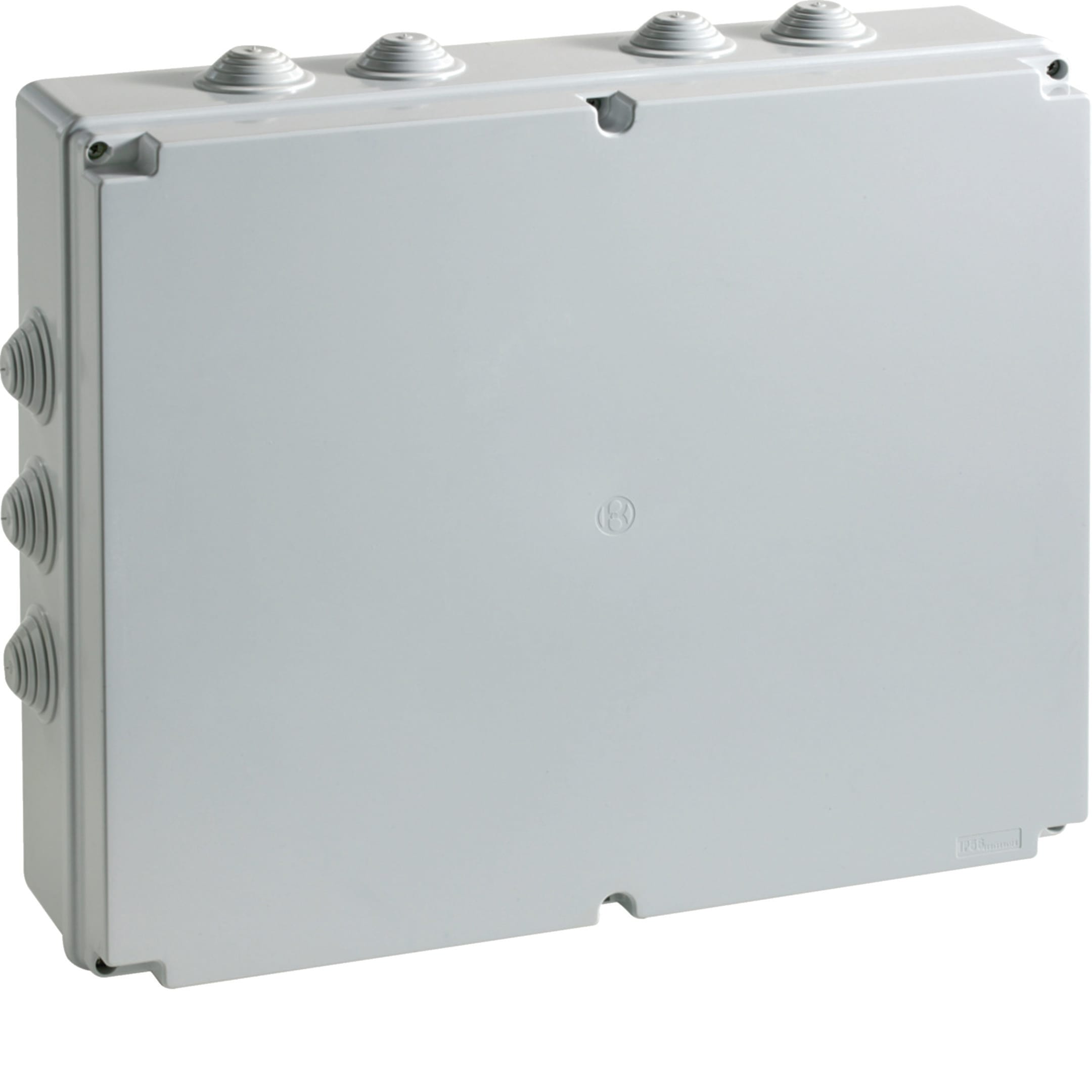 HAGER BOCCHIOTTI - Cassetta di derivazione IP55 grigia 460x380x120 viti metalliche IP55 08 VM