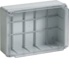 HAGER BOCCHIOTTI - Cassetta di derivazione trasparente 300x200x120 viti metalliche IP56 06 TRASP VM
