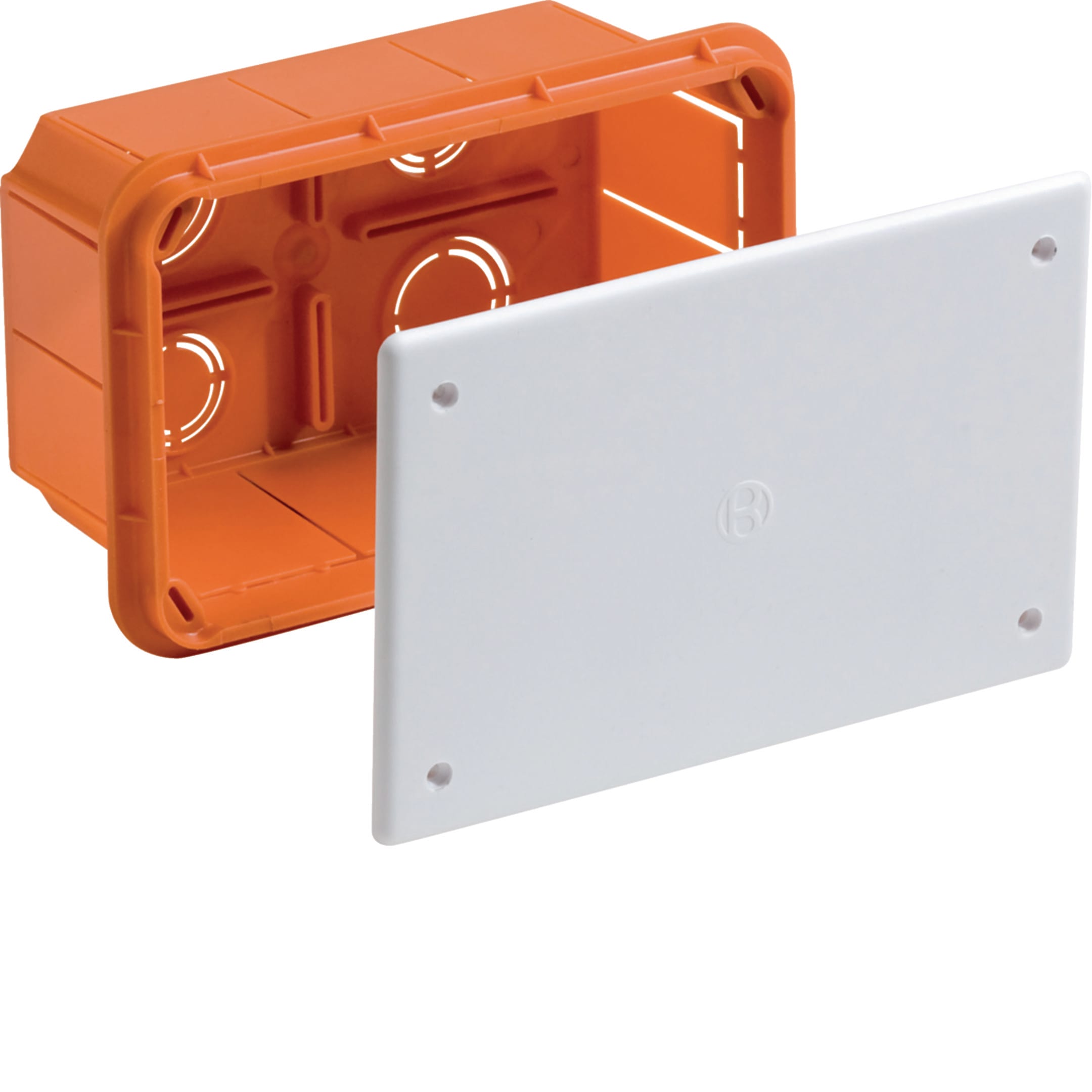 HAGER BOCCHIOTTI - Cassetta di derivazione da incasso per muratura 152x98x70mm CASS 04 INC