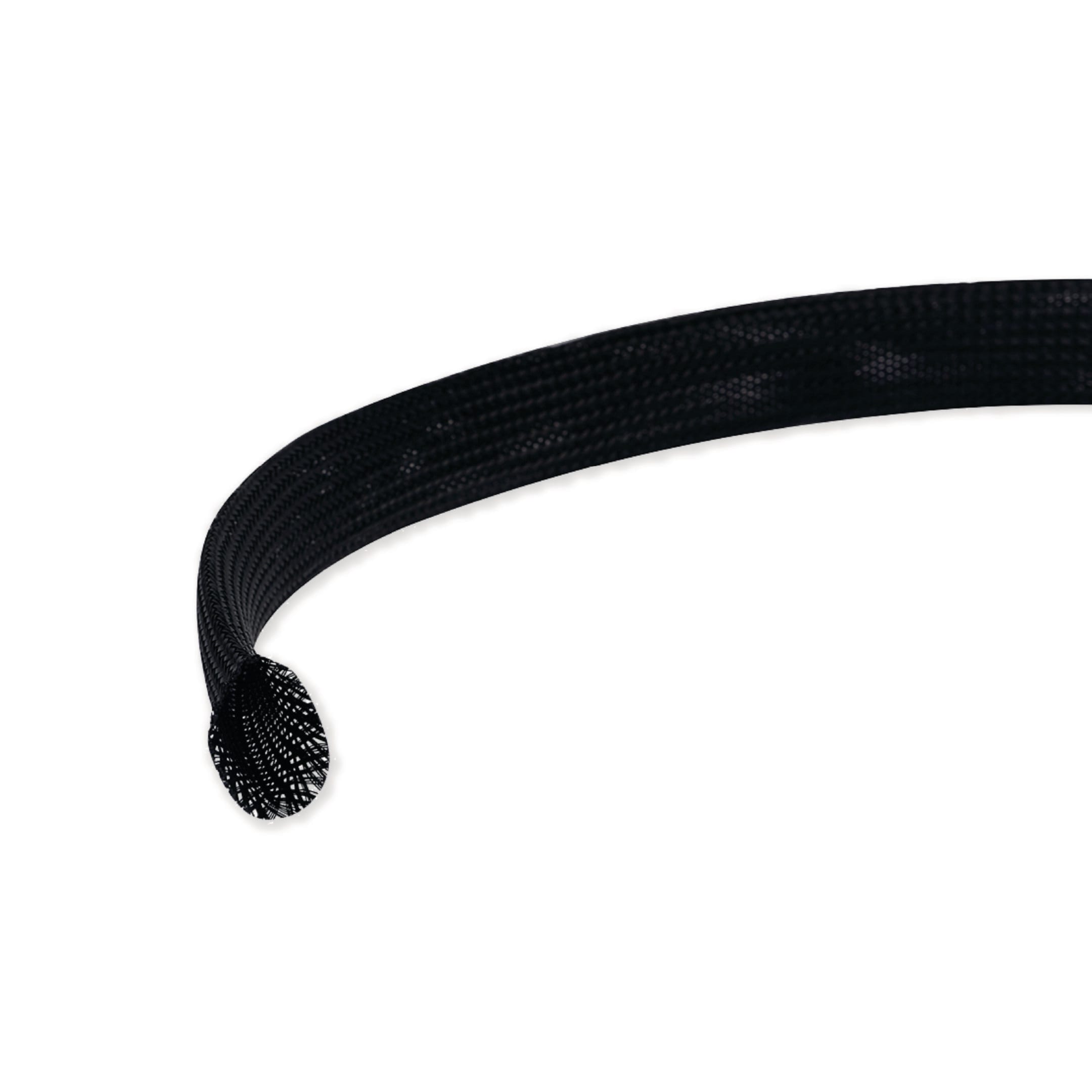 HAGER BOCCHIOTTI - Guaina trecciata autioestinguente diametro 20mm UL94 V2 nera TY 20