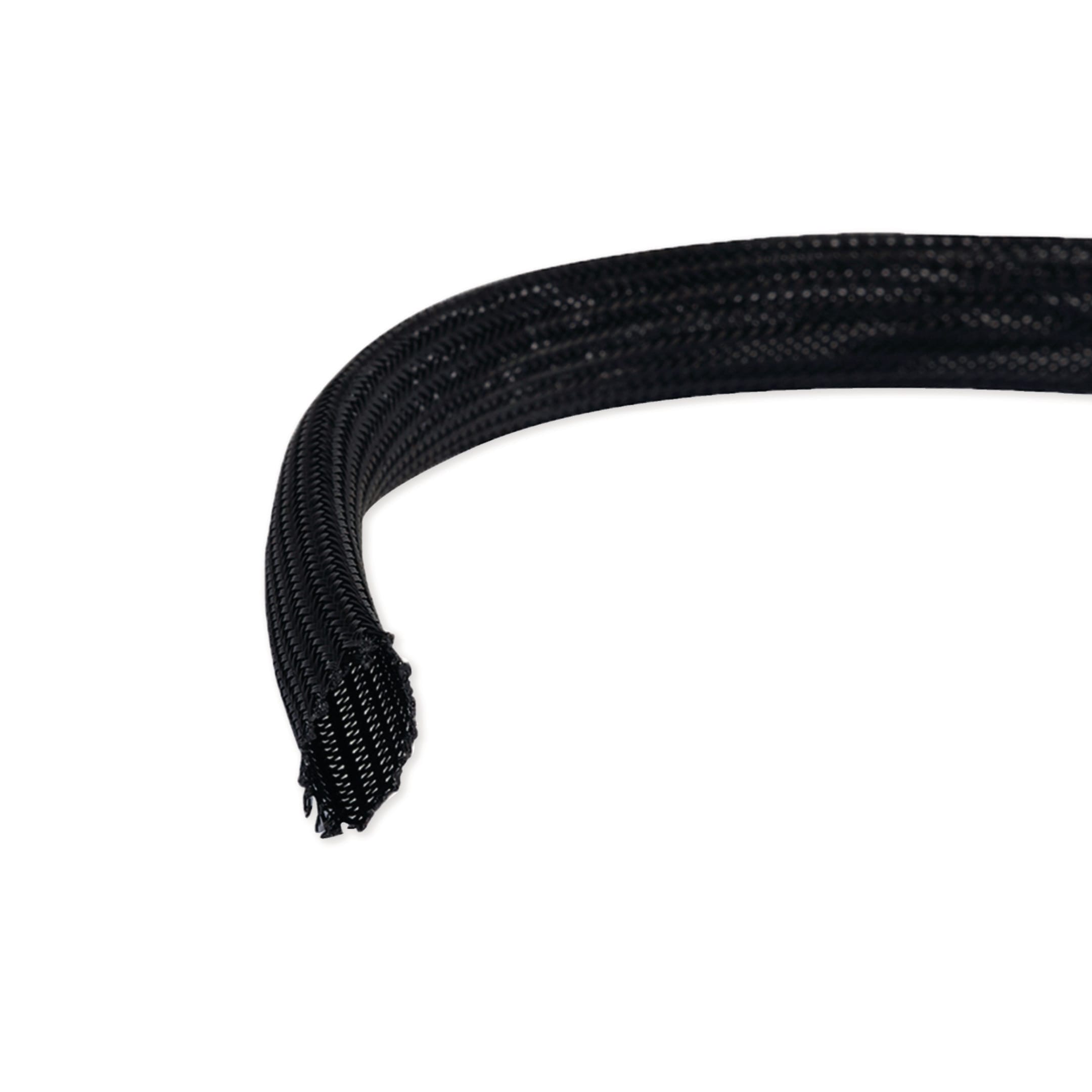 HAGER BOCCHIOTTI - Guaina trecciata autioestinguente diametro 30mm UL94 V2 nera TY 30
