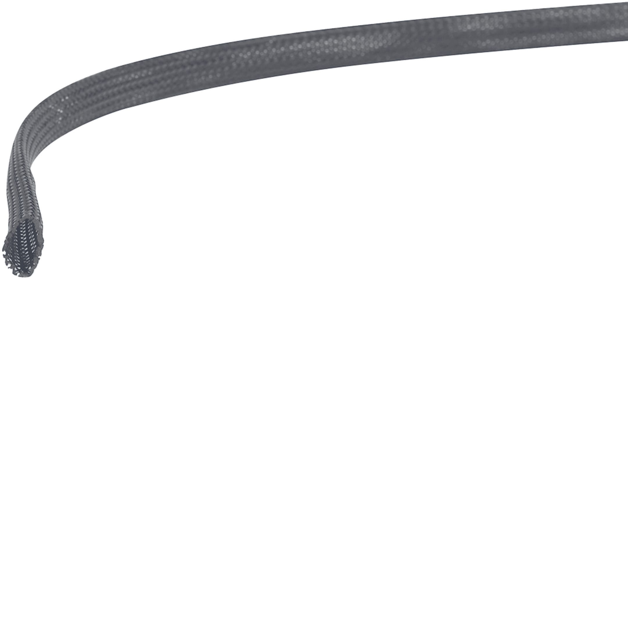 HAGER BOCCHIOTTI - Guaina trecciata autioestinguente diametro 10mm UL94 V2 grigio TY 10 G