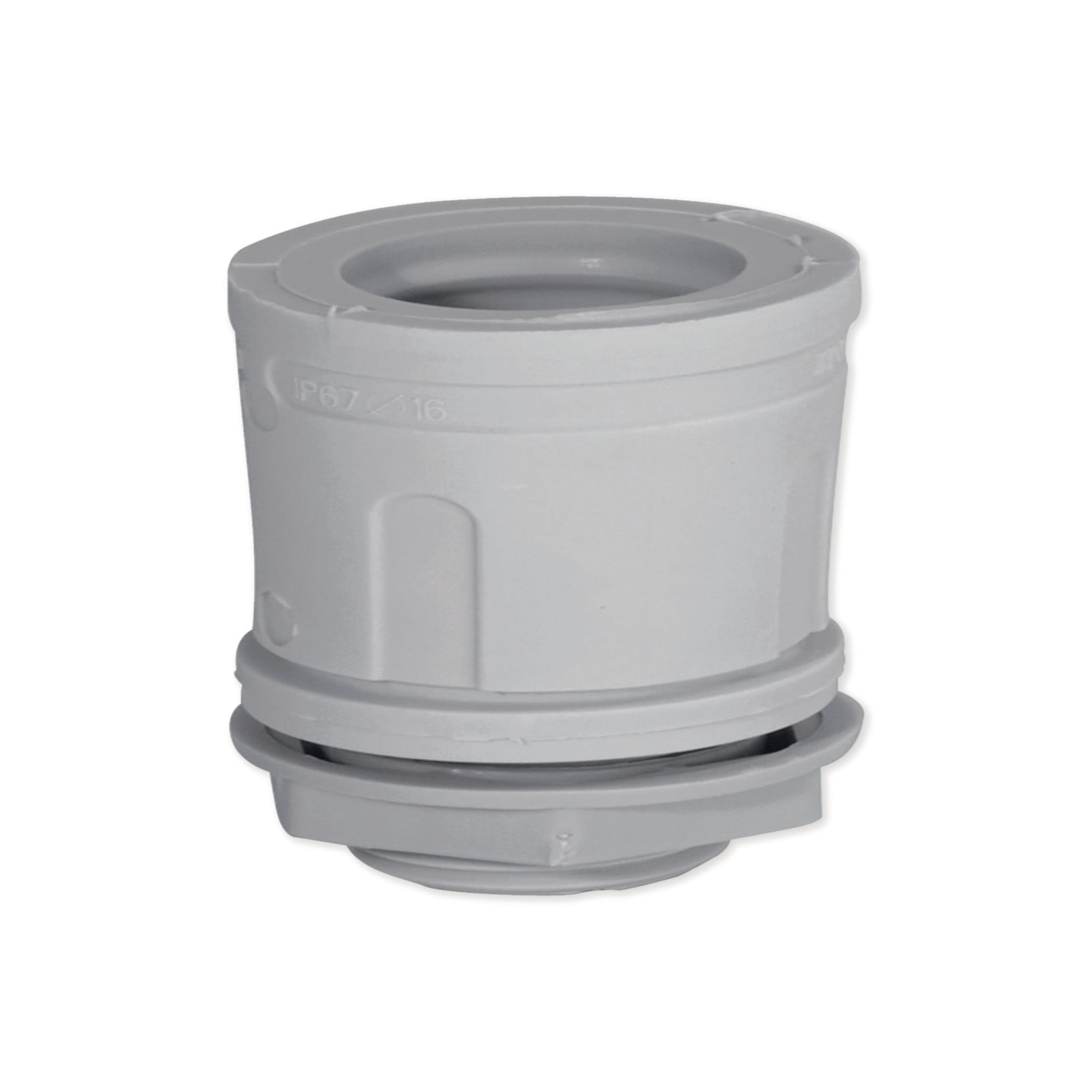 HAGER BOCCHIOTTI - RSTN 50 Raccordo tubo/scatola ad innesto rapido IP67 Halogen Free GRIGIO