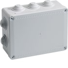 HAGER BOCCHIOTTI - Cassetta di derivazione IP55 grigia 190x140x70 1/4 di giro IP55 04 GRI