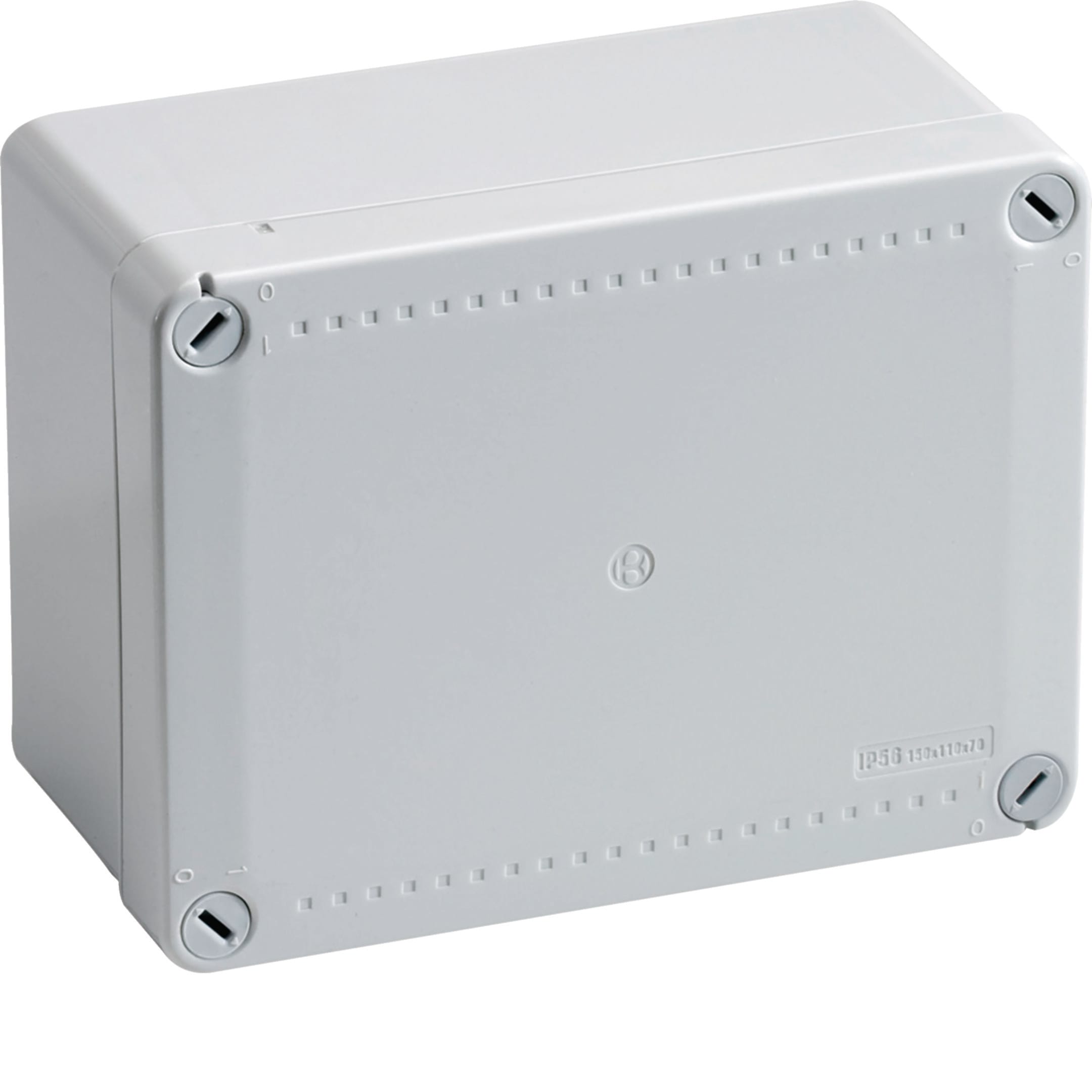 HAGER BOCCHIOTTI - Cassetta di derivazione IP56 grigia 150x110x70 1/4 di giro IP56 03 GRI