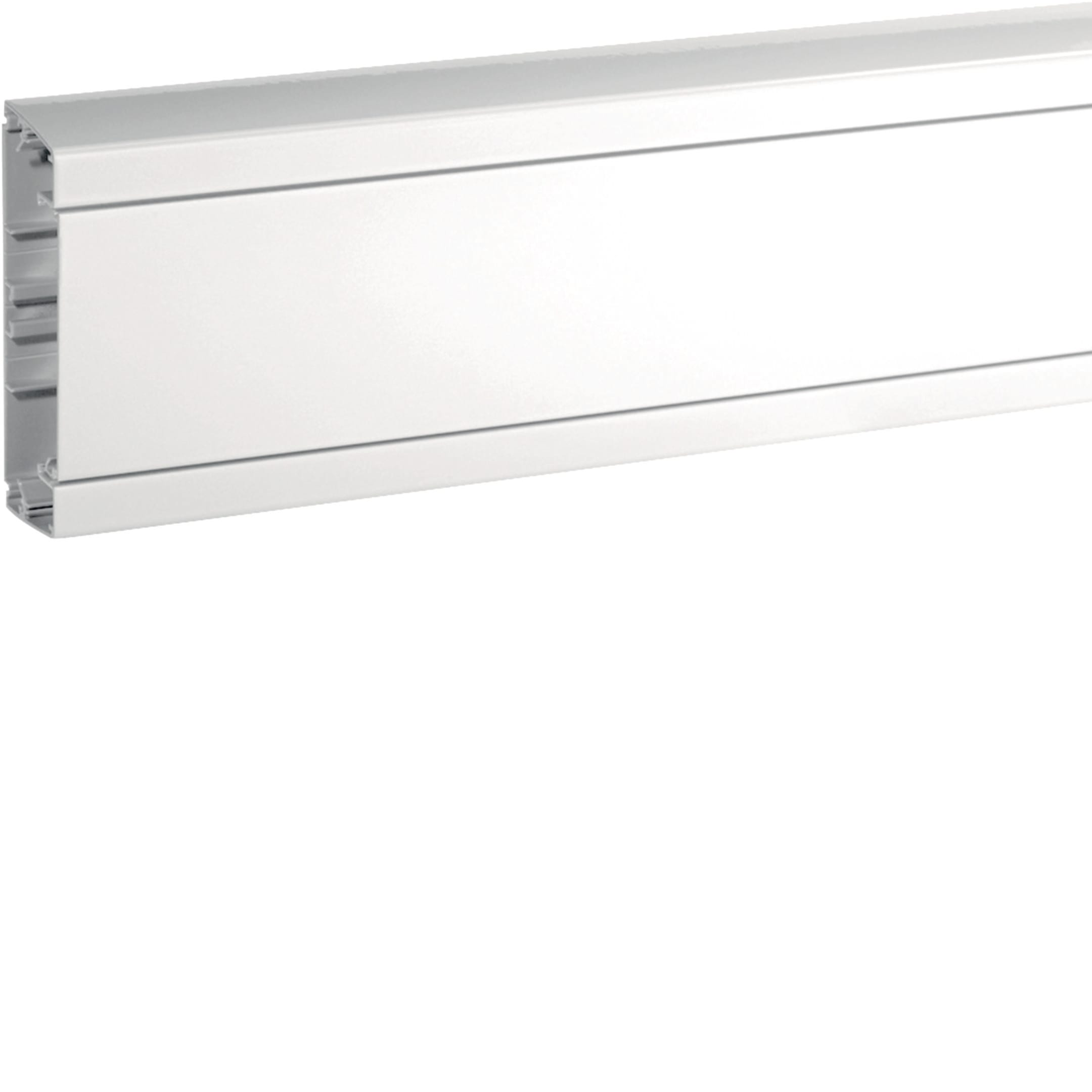 HAGER BOCCHIOTTI - ALU 120x40 WE Canale in alluminio porta apparecchi BIANCO EVEREST