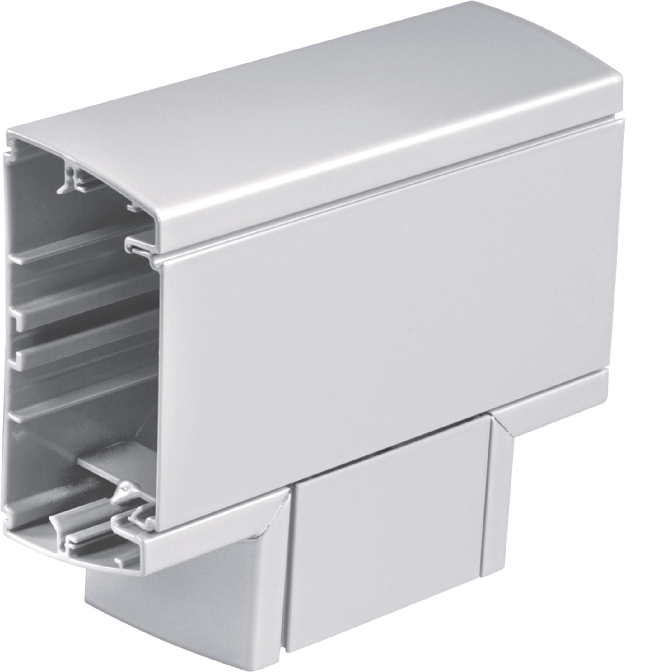 HAGER BOCCHIOTTI - Derivazione a T per canale ALU-B bianco Everest DT-ALU 120x40 WE