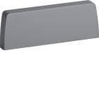 HAGER BOCCHIOTTI - L-ALU 120x40 AO Terminale per canale ALU-B ALLUMINIO OPACO