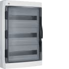 HAGER BOCCHIOTTI - IP65 54 GRI Centralino IP65 54 moduli portella fumè linea Pablo GRIGIO