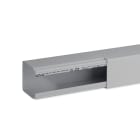 HAGER BOCCHIOTTI - Canale porta cavi con base piana grigio completo di coperchio TA-EN 40x40 G