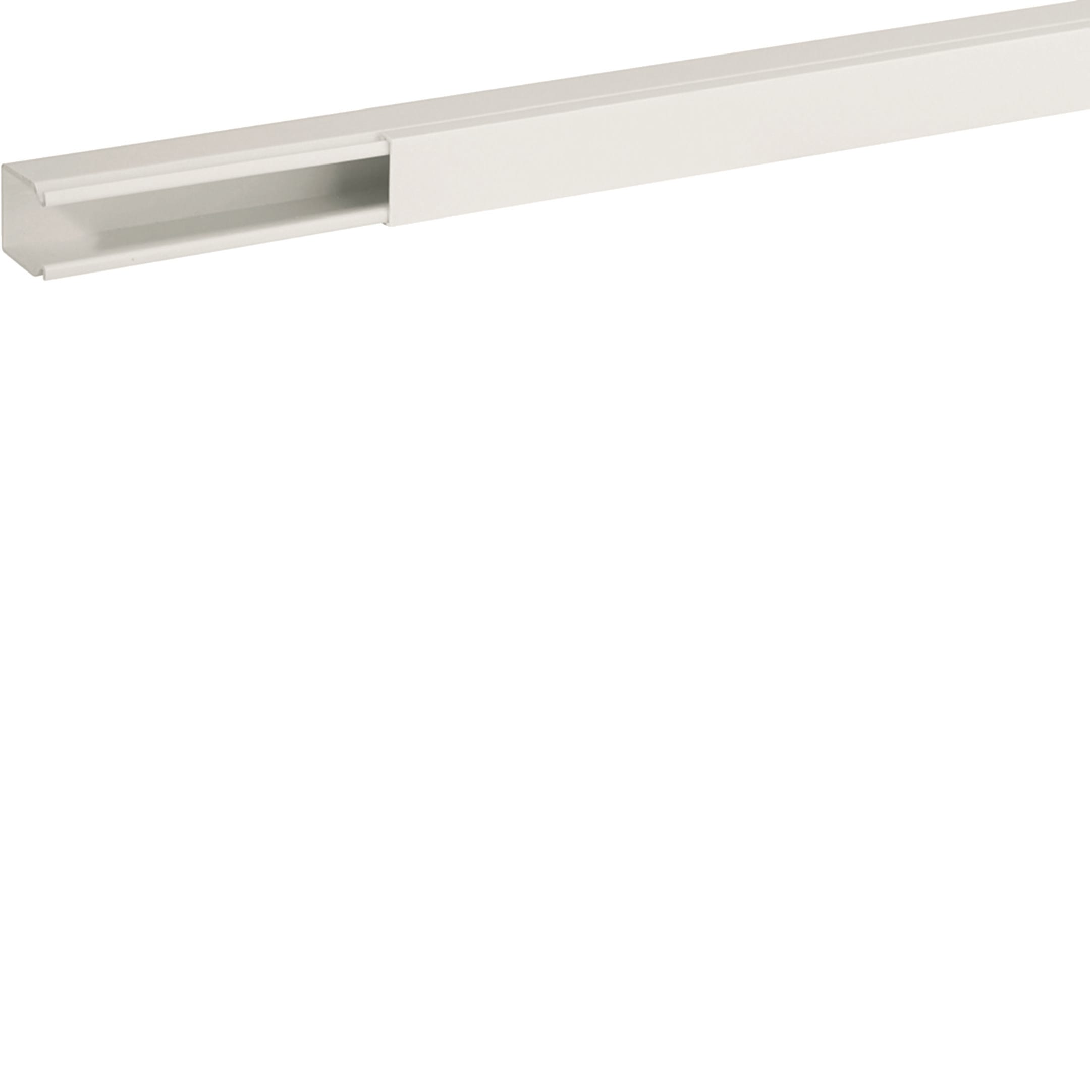 HAGER BOCCHIOTTI - TA-EN 25x30 W Canale porta cavi a base piana BIANCO