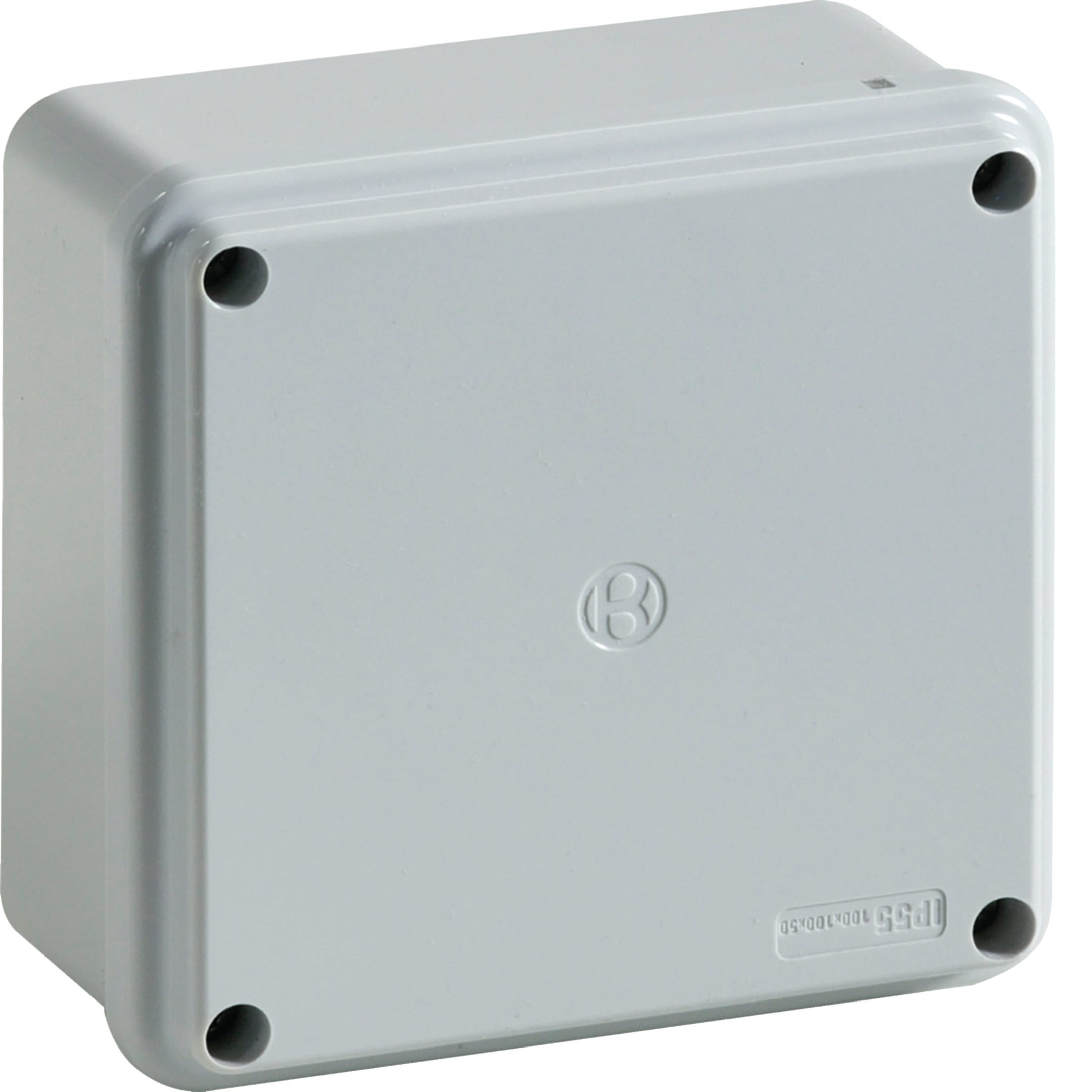 HAGER BOCCHIOTTI - Cassetta derivazione IP56 grigia 100x100x50 viti metalliche IP56 01 VM GWT960
