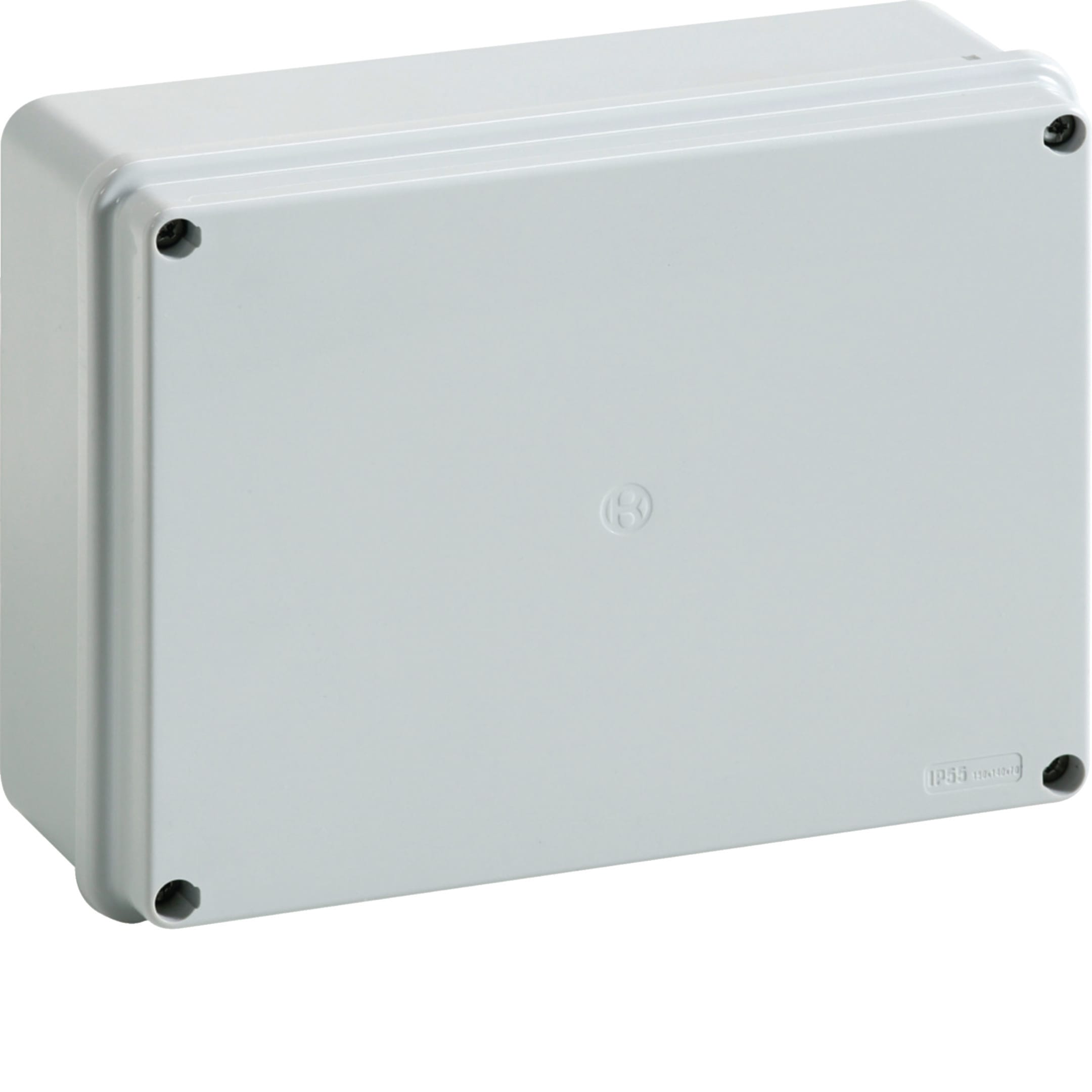 HAGER BOCCHIOTTI - Cassetta derivazione IP56 grigia 190x140x70 viti metalliche IP56 04 VM GWT960