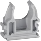 HAGER BOCCHIOTTI - Supporto fissatubo a scatto per tubi rigidi Halogen Free grigio FISN16