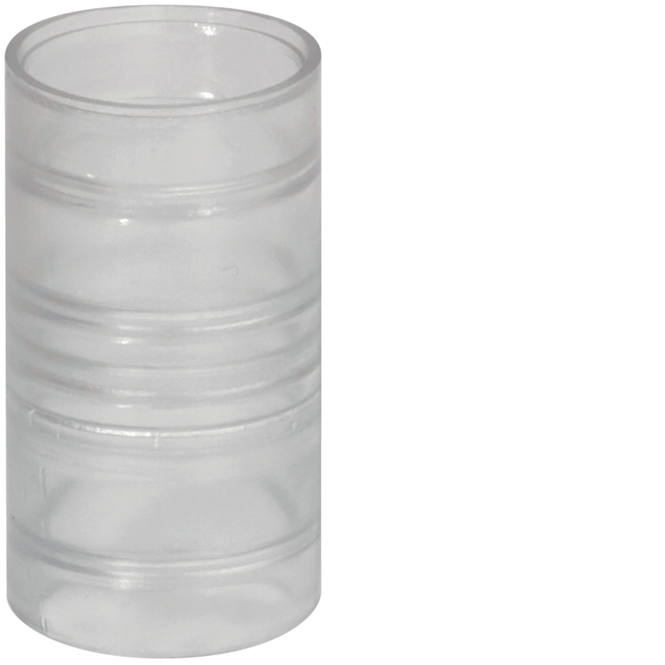 HAGER BOCCHIOTTI - Manicotto flessibile autoestinguente per tubo corrugato IP64 trasparente MFL16