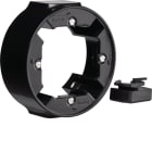 HAGER BOCCHIOTTI - Cornice singola a parete - Accessori a parete nero lucido