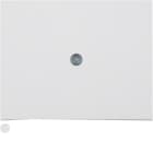 HAGER BOCCHIOTTI - Pezzo centrale per passacavo Berker K.1/K.5 bianco polare lucido