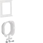 HAGER BOCCHIOTTI - Set di guarnizioni x interruttore/pulsante a chiave Berker K.x/Q.x trasparente