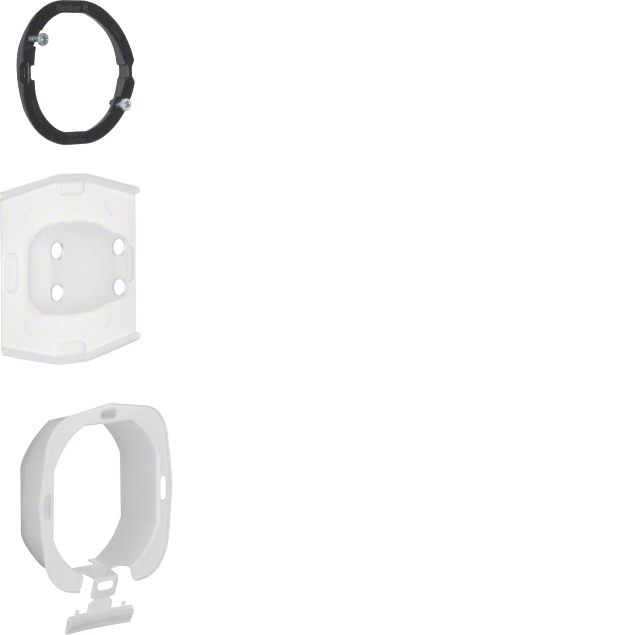 HAGER BOCCHIOTTI - Set di guarnizioni per interruttore/pulsante Berker R.1/R.3 trasparente