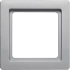 HAGER BOCCHIOTTI - Cornice singola Berker Q.1 alu velluto, verniciato