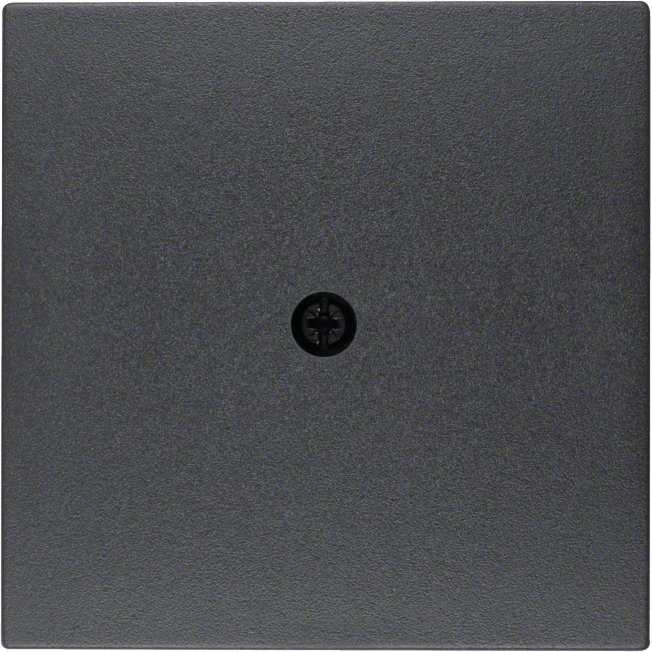 HAGER BOCCHIOTTI - Pezzo centrale per passacavo Berker B.3/B.7 antracite opaco