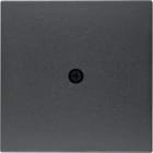 HAGER BOCCHIOTTI - Pezzo centrale per passacavo Berker B.3/B.7 antracite opaco