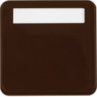 HAGER BOCCHIOTTI - Anello intermedio con coperchio a cerniera wg UP IP44 marrone lucido