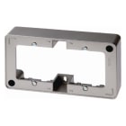 HAGER BOCCHIOTTI - Cornice doppia per montaggio a parete antracite velluto, verniciato