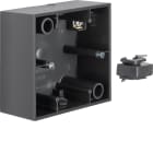 HAGER BOCCHIOTTI - Scatola a parete singola Berker B.3 antracite opaco