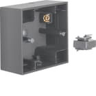 HAGER BOCCHIOTTI - Scatola a parete singola Berker K.1 antracite opaco, verniciato