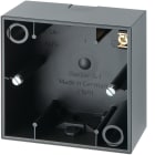 HAGER BOCCHIOTTI - Scatola a parete singola Berker S.1 / Q.3 antracite opaco