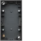 HAGER BOCCHIOTTI - Scatola a parete doppia Berker S.1 / Q.3 antracite opaco