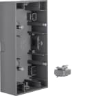 HAGER BOCCHIOTTI - Scatola a parete doppia orizzontale Berker K.1 antracite opaco, verniciato