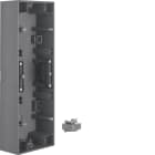 HAGER BOCCHIOTTI - Scatola a parete tripla orizzontale Berker K.1 antracite opaco, verniciato