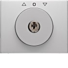 HAGER BOCCHIOTTI - Pezzo c.le serratura x commut. veneziane chiave estr. in 3 pos. K.5 allum.