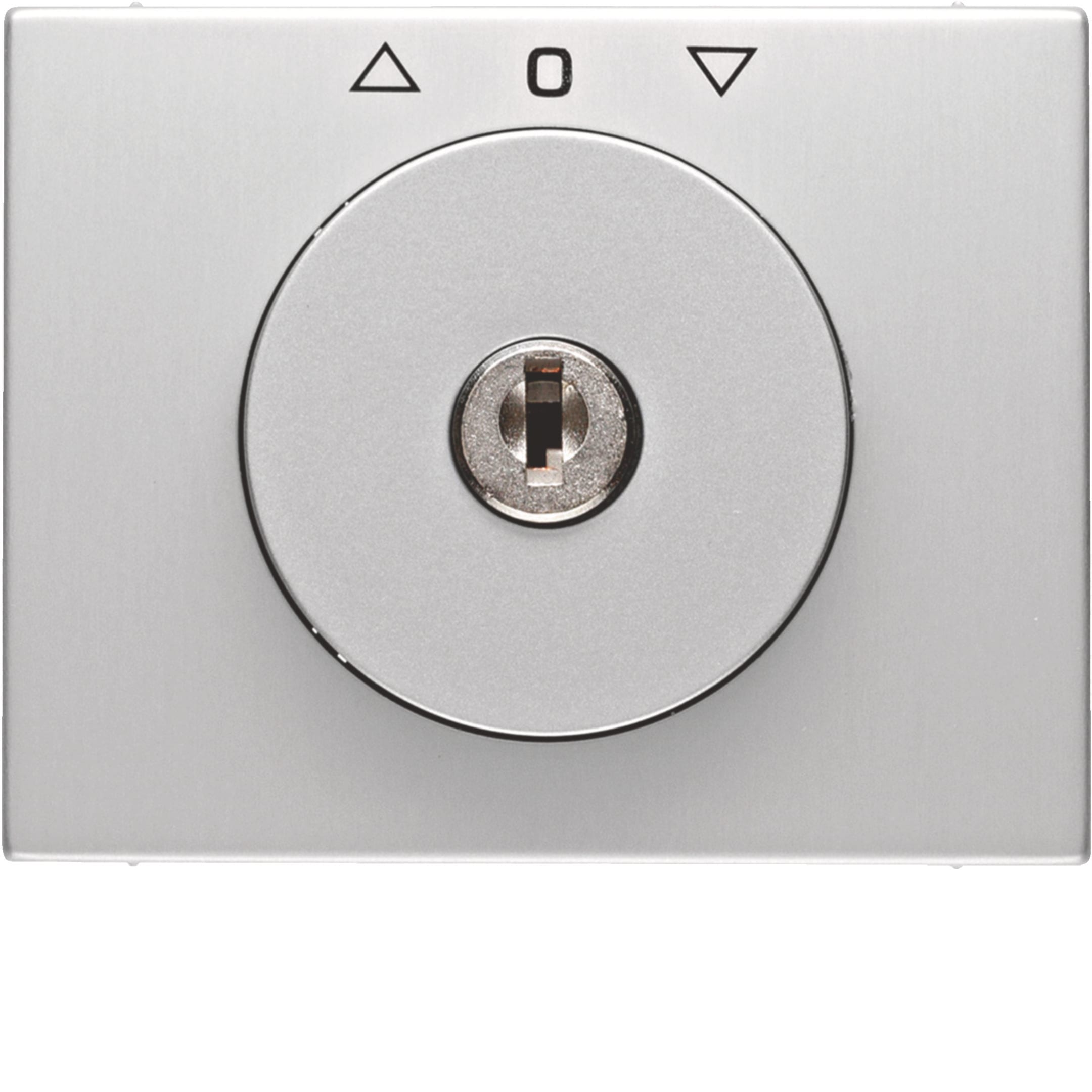 HAGER BOCCHIOTTI - Pezzo c.le serratura e funz. puls. x venez. chiave estr. in pos. 0 K.5 allum.