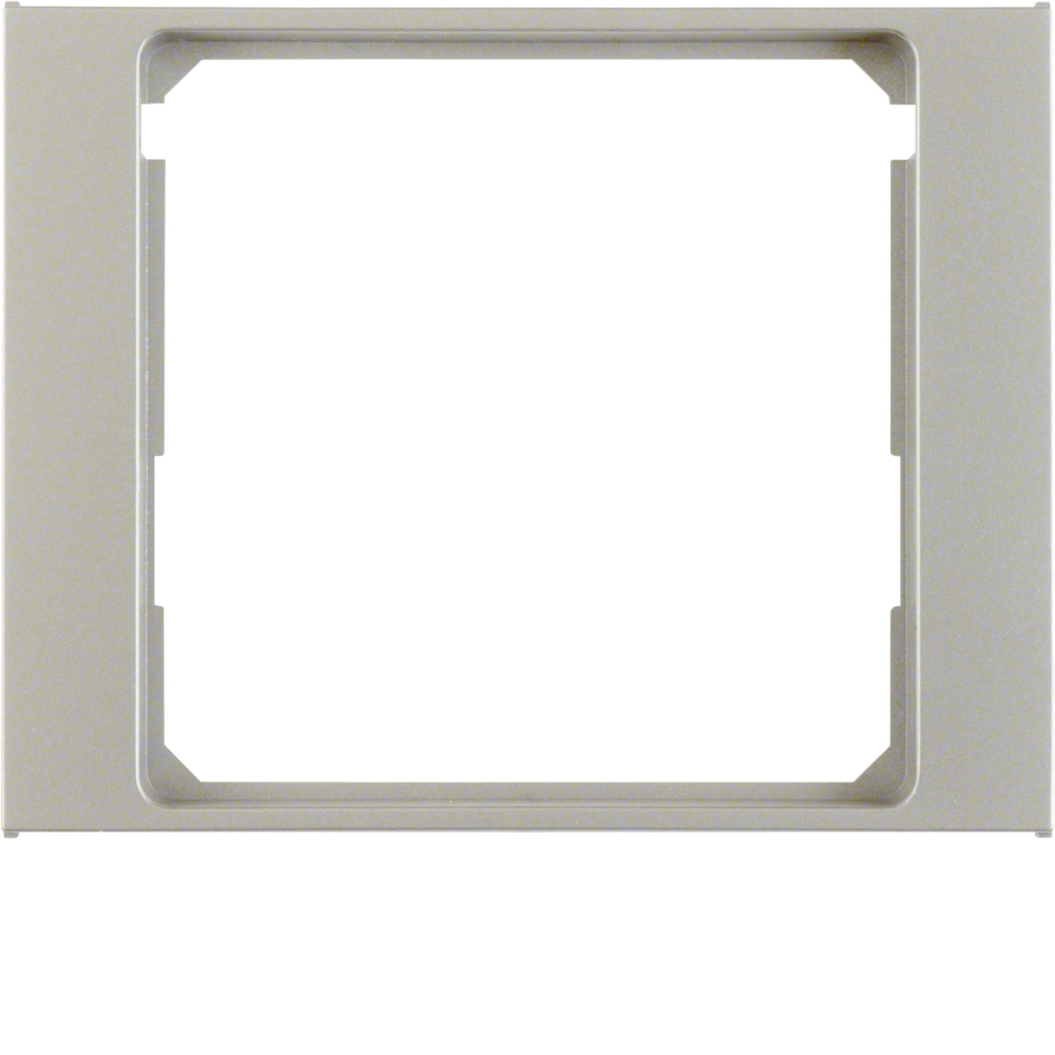 HAGER BOCCHIOTTI - Anello intermedio x mascherina c.le Berker K.5 acciaio inox opaco, verniciato