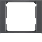 HAGER BOCCHIOTTI - Anello intermedio x mascherina centrale Berker K.1 antracite opaco, verniciato