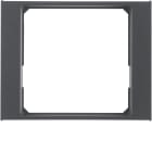 HAGER BOCCHIOTTI - Anello adattatore per pezzo centrale 50 x 50 mm K.1 antracite opaco, verniciato